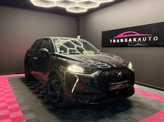 Citroen DS 3 DS3 CROSSBACK Performance Line + 1.2 T Noir de 2020