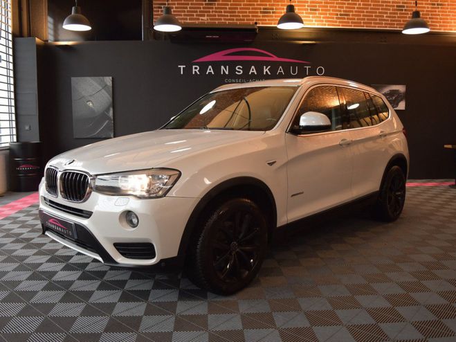 Cliquer pour voir la photo suivante BMW X3 F25 LCI sDrive18d 150ch Lounge Plus Star Blanc de 2017