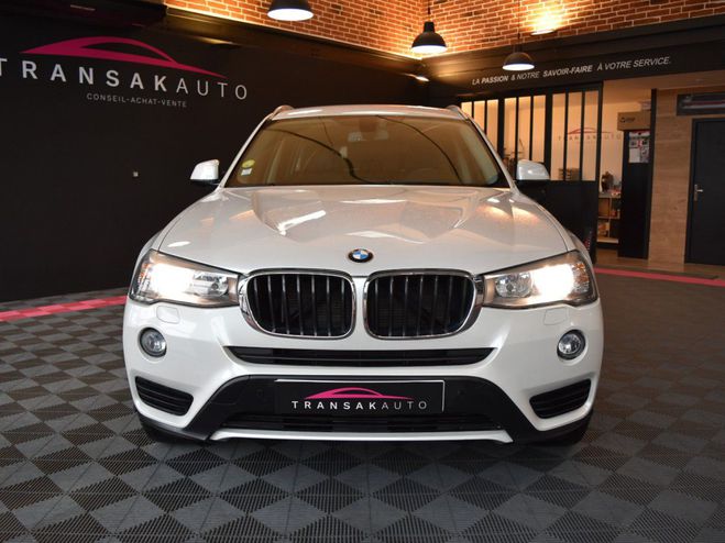 BMW X3 F25 LCI sDrive18d 150ch Lounge Plus Star Blanc de 2017