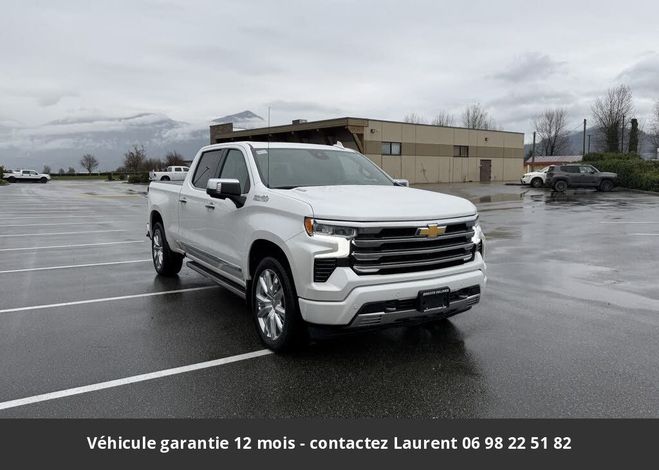 Chevrolet Silverado high country 6.2 l v8 bakflip hors homol Blanc de 2023
