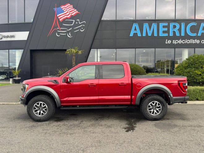 Ford F150 RAPTOR Supercrew 4x4 rouge bordeaux de 2021