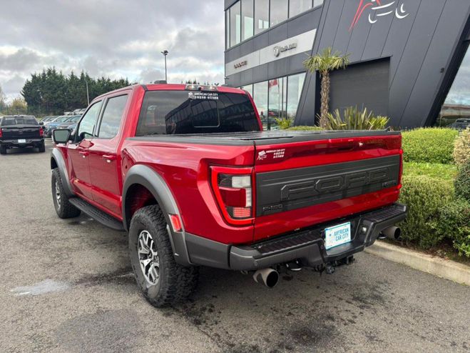 Ford F150 RAPTOR Supercrew 4x4 rouge bordeaux de 2021