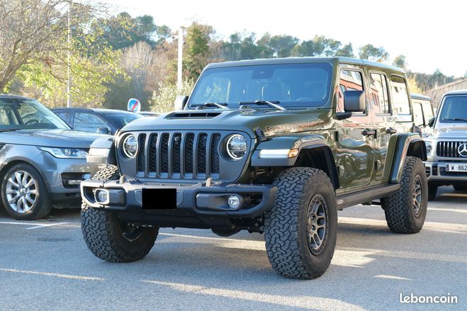 Jeep Wrangler srt 392 v8 470 ch hemi unlimited rubicon Vert de 2022