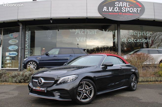 Mercedes Classe C iv (2) cabriolet 200 amg line 9g-tronic  Noir de 2019