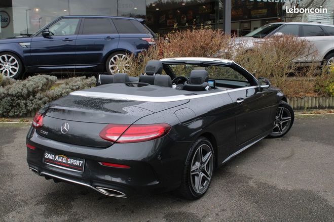 Mercedes Classe C iv (2) cabriolet 200 amg line 9g-tronic  Noir de 2019