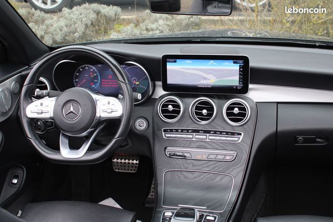Mercedes Classe C iv (2) cabriolet 200 amg line 9g-tronic  Noir de 2019