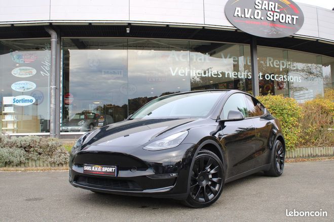 Tesla Model Y grande autonomie dual motor awd 78 kwh p Noir de 2023