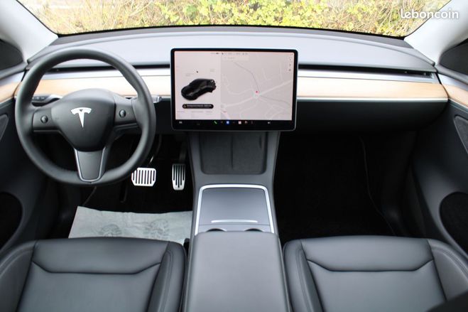 Tesla Model Y grande autonomie dual motor awd 78 kwh p Noir de 2023