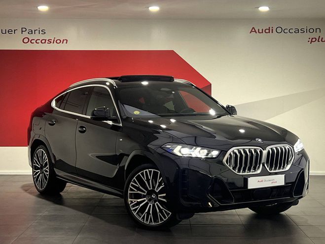 BMW X6 G06 LCI xDrive30d 298 ch BVA8 M Sport Noir de 2023