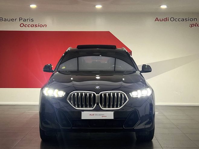 BMW X6 G06 LCI xDrive30d 298 ch BVA8 M Sport Noir de 2023