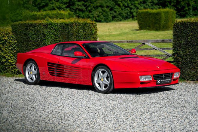 Cliquer pour voir la photo suivante Ferrari 512 TR - Classiche - Full Services History Rosso Corsa de 1992