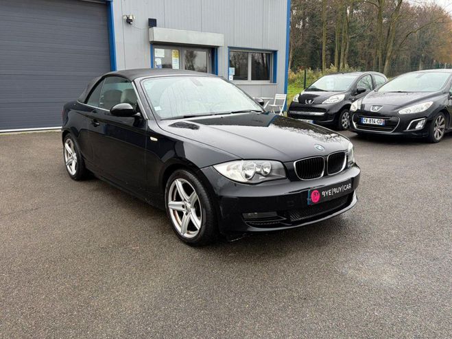 BMW Serie 1 POUR PRO 118d 118 d CABRIOLET E88 Luxe C NOIR de 2009
