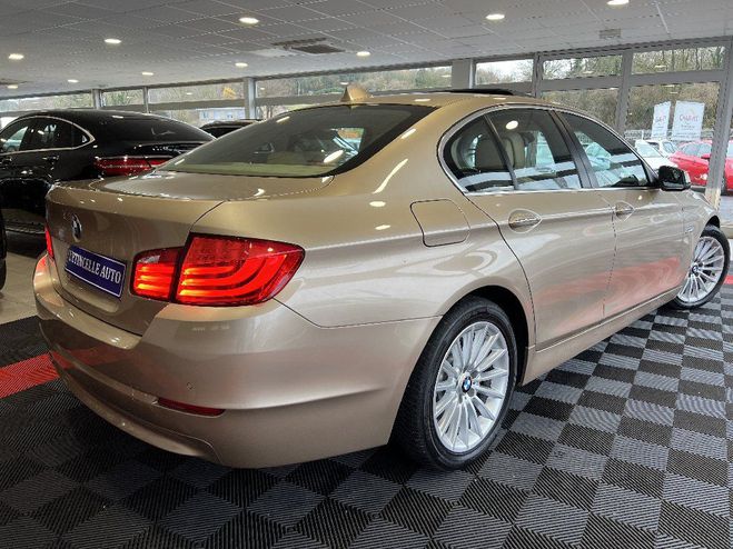 BMW Serie 5 F10 530d 245ch Luxe A Marron de 2010