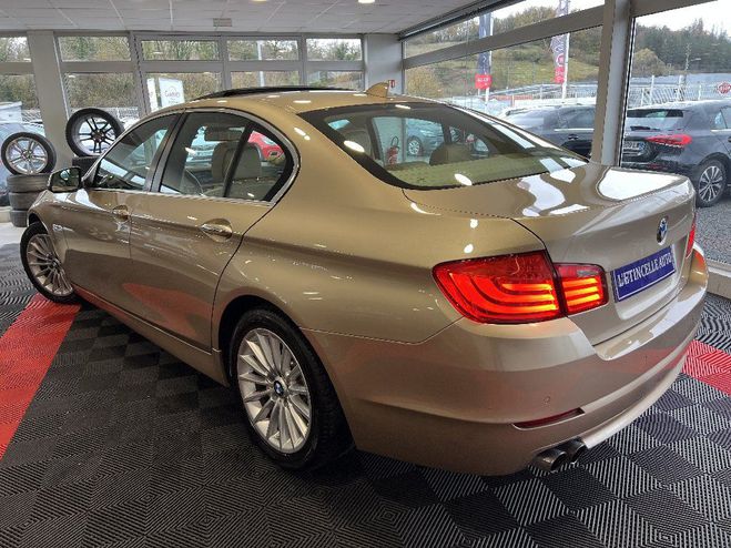 BMW Serie 5 F10 530d 245ch Luxe A Marron de 2010
