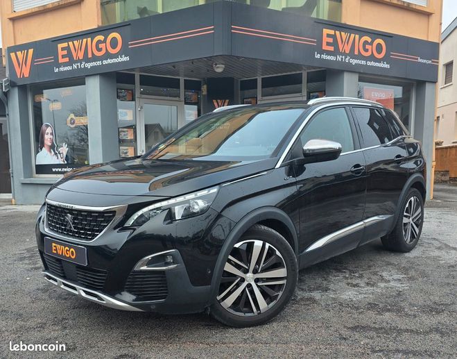 Peugeot 3008 generation-ii 2.0 bluehdi 180 ch gt eat8 Noir de 2019