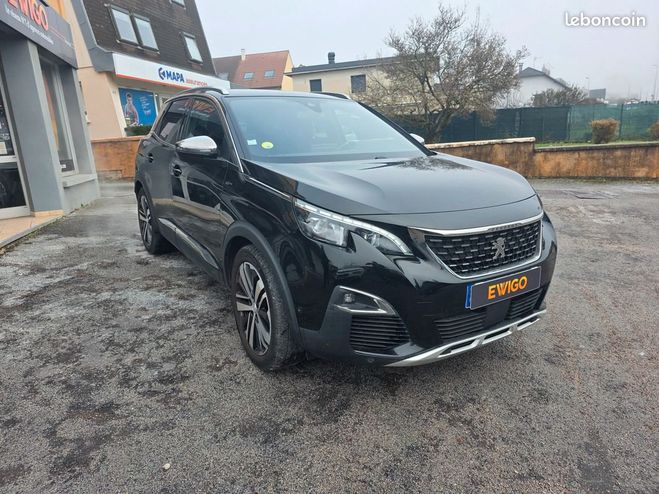 Peugeot 3008 generation-ii 2.0 bluehdi 180 ch gt eat8 Noir de 2019