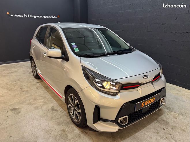 Kia Picanto 1.2 85 bva gt line business carplay sans Gris de 2021