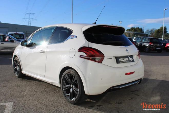 Peugeot 208 1.6 GTi 208cv S&S - Garantie 12 mois Blanc de 2016