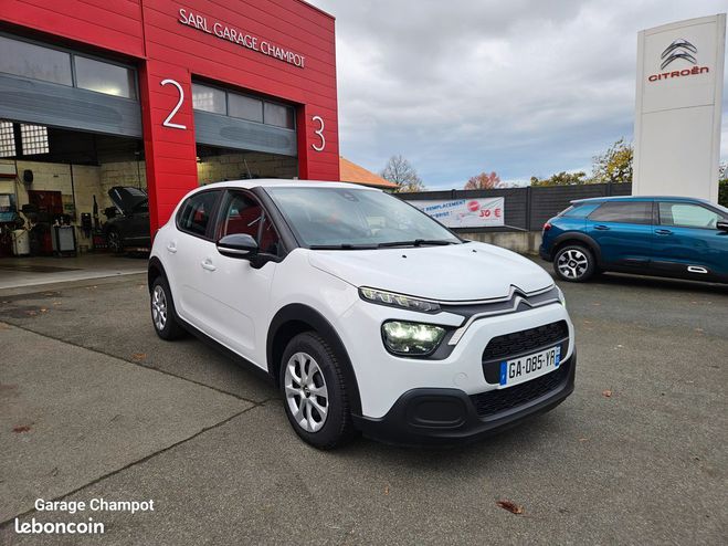 Citroen C3 BlueHDI 100 S&S BVM6 Feel Blanc de 2021