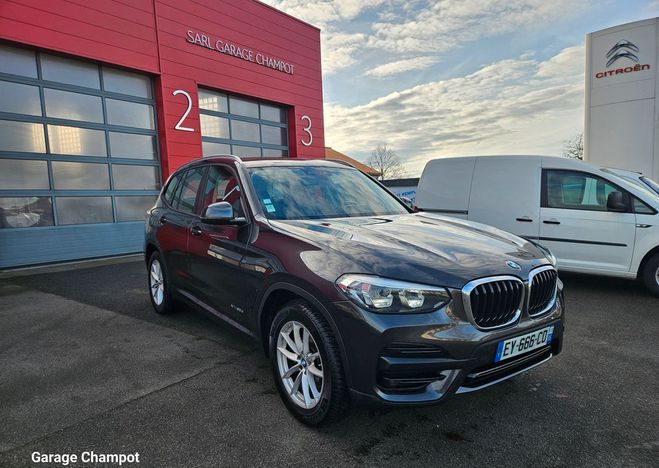 BMW X3 G01 XDrive 20D 190ch Lounge BVA8 Noir de 2018