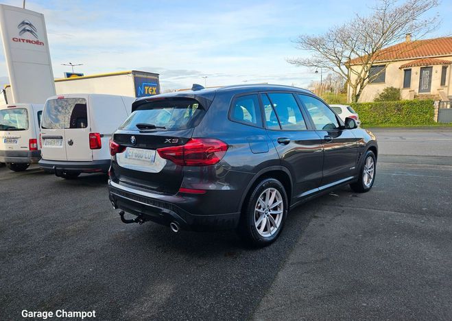 BMW X3 G01 XDrive 20D 190ch Lounge BVA8 Noir de 2018