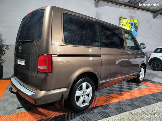 Volkswagen Caravelle VW Tdi 180cv DSG 5 places Portes lat�ral Marron de 2012