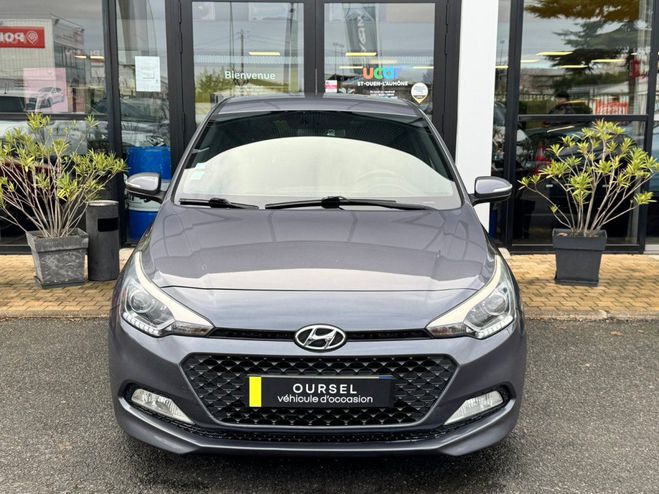 Hyundai I20 1.2 84 Intuitive Plus Gris de 2017