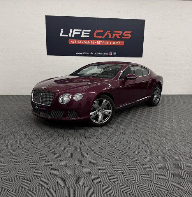 Bentley Continental W12 6.0 2012 560ch entretien complet imm INCONN de 2012