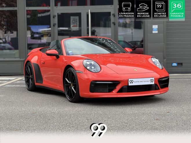 Porsche 911 Cabriolet 3.0i - 450 - BV PDK TYPE 992 C ORANGE FUSION de 2020