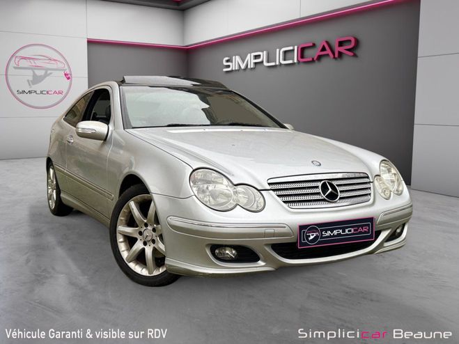 Mercedes Classe C Coupe Sport 220 CDI garantie 12 mois Gris de 2004
