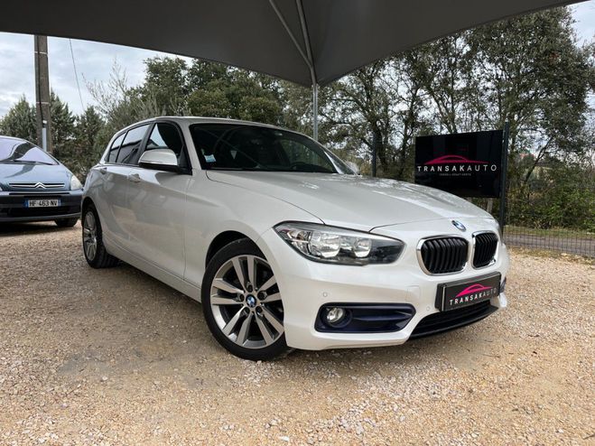 BMW Serie 1 F20 LCI 116i 109 ch Sport / Suivi Comple Blanc de 2016