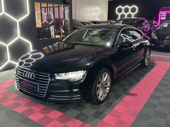 Audi A7 Sportback Avus 218 ch V6 3.0 TDI S troni Noir de 2016