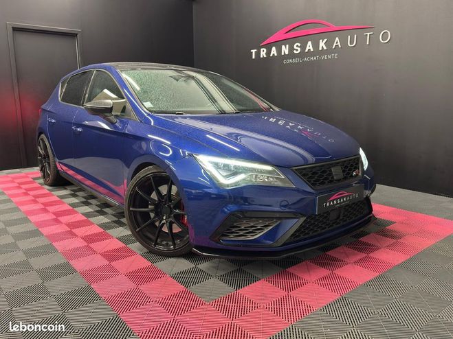 Seat Leon CUPRA 2.0 TSI 300ch DSG6 R�VISION � JOUR Bleu de 2018