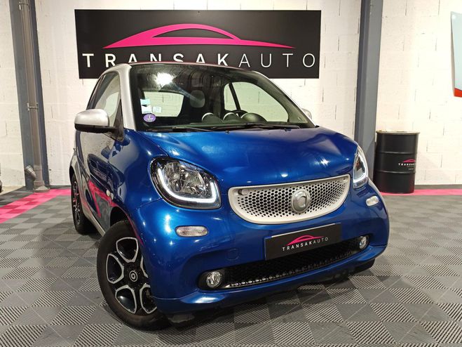 Smart Fortwo COUPE 0.9 90 ch SS Passion / Moteur � Ch Bleu Tridion Gris de 2017