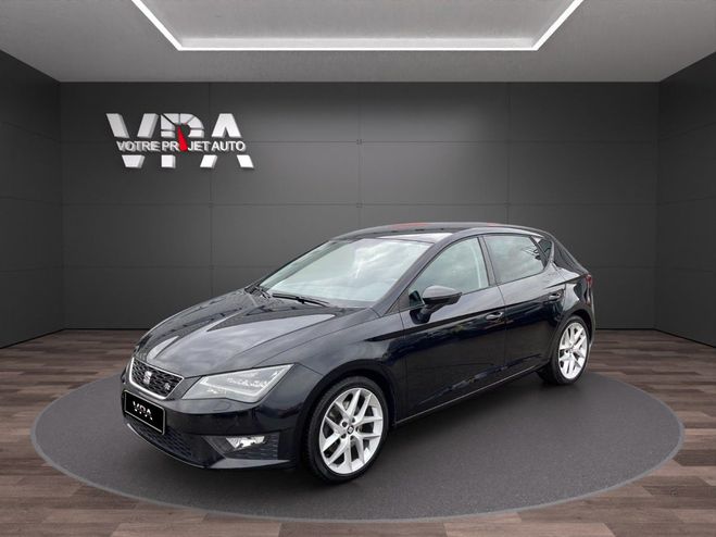 Seat Leon FR 1.8 TSI 179ch ? GPS LED Cam�ra 360� S Noir de 2014