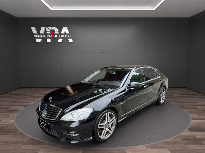 Mercedes Classe S 63 AMG L 5.5 V8 Biturbo 571ch Auto ? Si� Noir de 2013