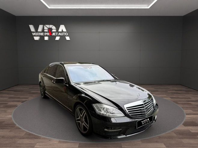 Mercedes Classe S 63 AMG L 5.5 V8 Biturbo 571ch Auto ? Si� Noir de 2013
