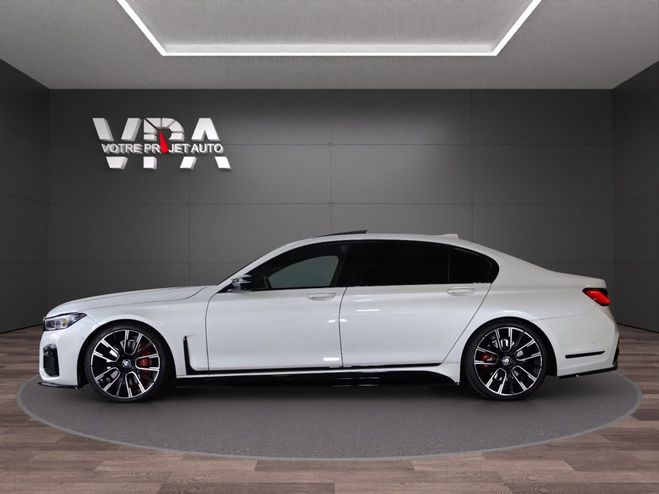 BMW Serie 7 750Li 4.4L 449ch ? M Sport Si�ges Massan Blanc de 2019