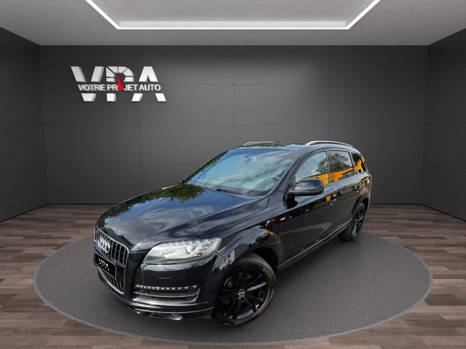 Audi Q7 3.0 TDI V6 quattro S line ? 245ch Toit P Noir de 2012