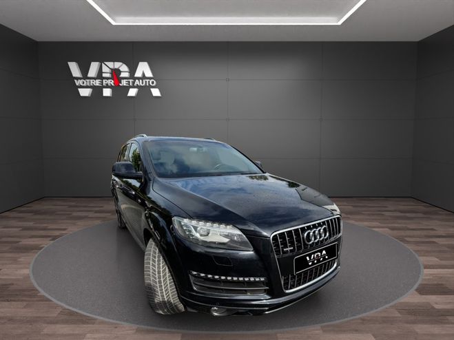 Audi Q7 3.0 TDI V6 quattro S line ? 245ch Toit P Noir de 2012