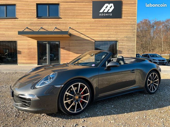 Porsche 911 991 Cabriolet 3.8 Carrera 4 S 400 PDK Gris de 2013