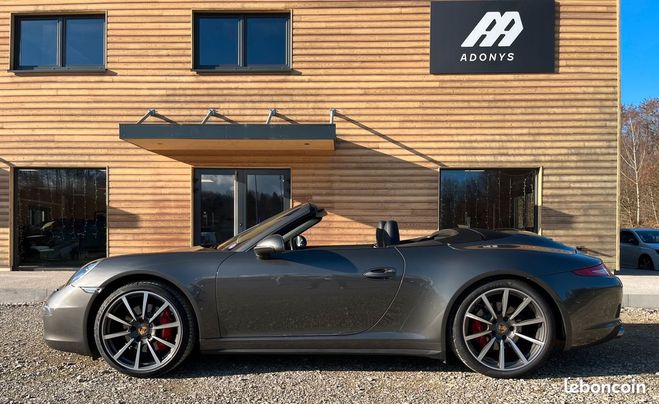 Porsche 911 991 Cabriolet 3.8 Carrera 4 S 400 PDK Gris de 2013