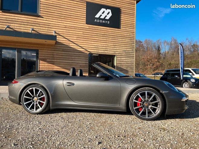 Porsche 911 991 Cabriolet 3.8 Carrera 4 S 400 PDK Gris de 2013