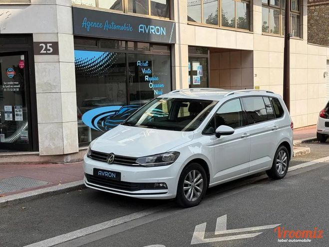 Volkswagen Touran 1.6 TDI 115 BLUEMOTION CONFORT LINE DSG  Blanc de 2019