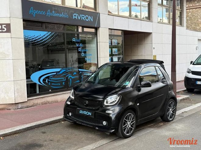 Smart Fortwo CABRIOLET 0.9 T 110 BRABUS XCLUSIVE TWIN Noir de 2017