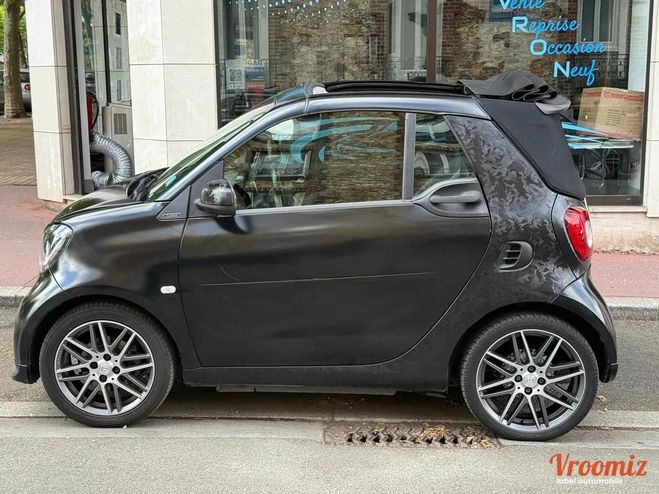 Smart Fortwo CABRIOLET 0.9 T 110 BRABUS XCLUSIVE TWIN Noir de 2017