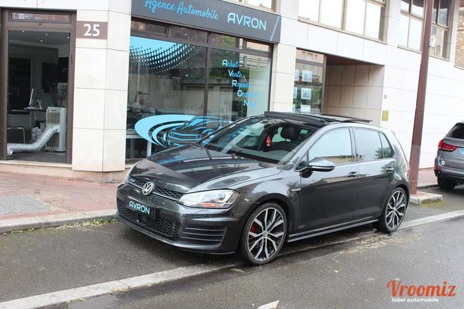 Volkswagen Golf VII GTD 2.0 TDI 184 BLUEMOTION TECHNOLOG Gris de 2016