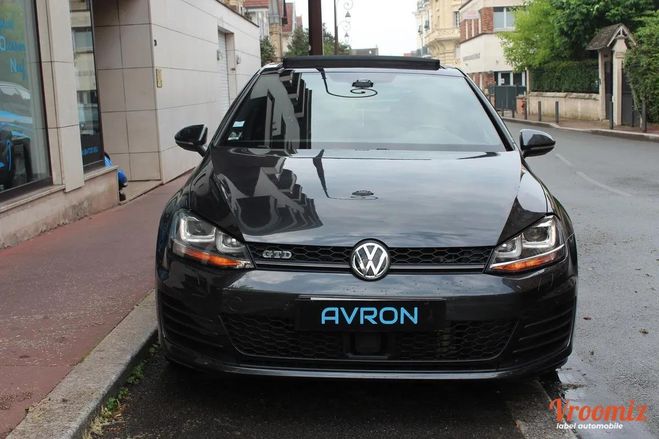 Volkswagen Golf VII GTD 2.0 TDI 184 BLUEMOTION TECHNOLOG Gris de 2016