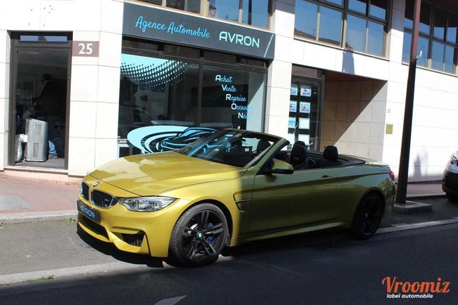 BMW M4 Cabriolet (F83) 431 M DKG7 (Historique c Jaune de 2015