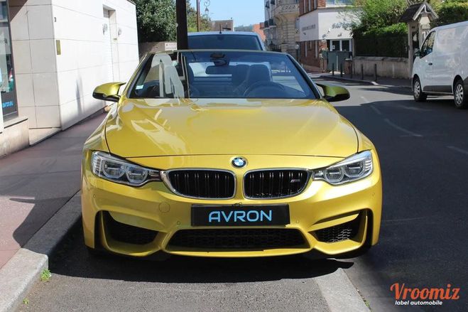 BMW M4 Cabriolet (F83) 431 M DKG7 (Historique c Jaune de 2015